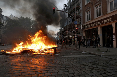 G20 Demonstration und Ausschreitungen im Schanzenviertel in Hamburg