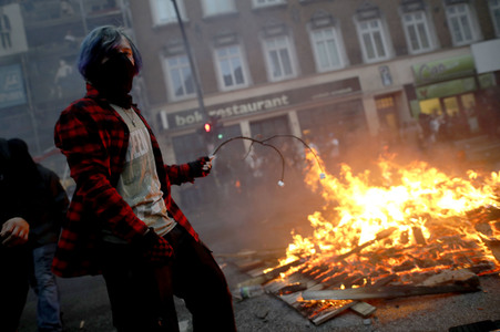 G20 Demonstration und Ausschreitungen im Schanzenviertel in Hamburg