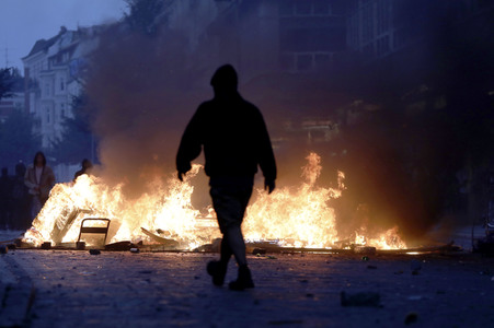 G20 Demonstration und Ausschreitungen im Schanzenviertel in Hamburg