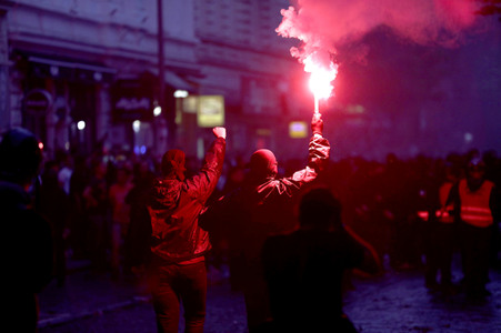 G20 Demonstration und Ausschreitungen im Schanzenviertel in Hamburg