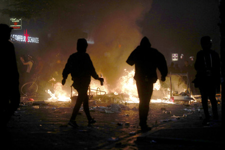 G20 Demonstration und Ausschreitungen im Schanzenviertel in Hamburg
