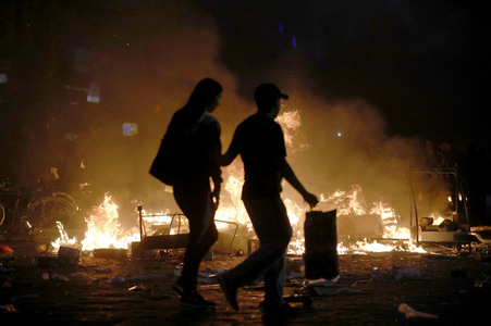 G20 Demonstration und Ausschreitungen im Schanzenviertel in Hamburg