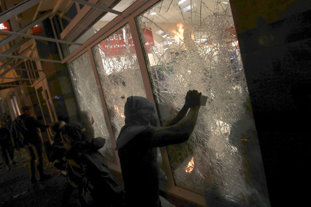 G20 Demonstration und Ausschreitungen im Schanzenviertel in Hamburg