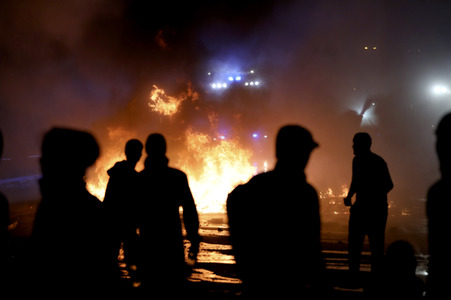 G20 Demonstration und Ausschreitungen im Schanzenviertel in Hamburg