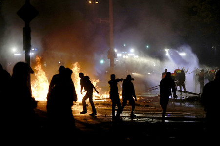 G20 Demonstration und Ausschreitungen im Schanzenviertel in Hamburg