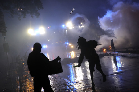 G20 Demonstration und Ausschreitungen im Schanzenviertel in Hamburg
