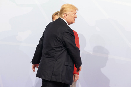 Begrüßung der G20-Gipfel Teilnehmer in Hamburg