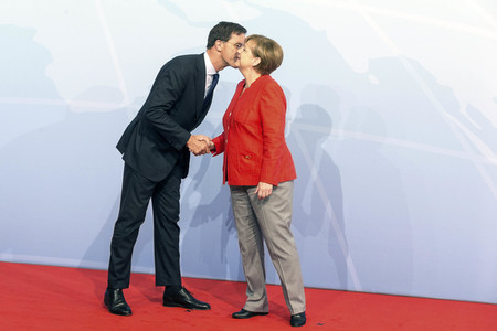 Begrüßung der G20-Gipfel Teilnehmer in Hamburg