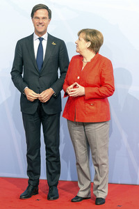Begrüßung der G20-Gipfel Teilnehmer in Hamburg