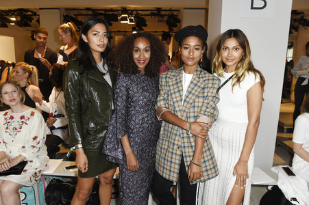 Prabal Gurung Fashion Show auf der Mercedes-Benz Fashion Week Berlin Spring/Summer 2018