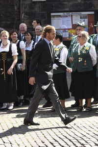 Kirchliche Trauung von Welfenprinz Ernst August und Ehefrau Ekaterina in Hannover