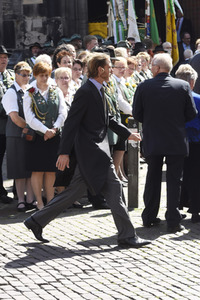 Kirchliche Trauung von Welfenprinz Ernst August und Ehefrau Ekaterina in Hannover