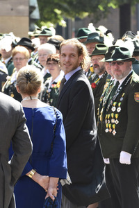 Kirchliche Trauung von Welfenprinz Ernst August und Ehefrau Ekaterina in Hannover