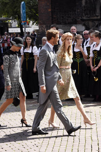 Kirchliche Trauung von Welfenprinz Ernst August und Ehefrau Ekaterina in Hannover