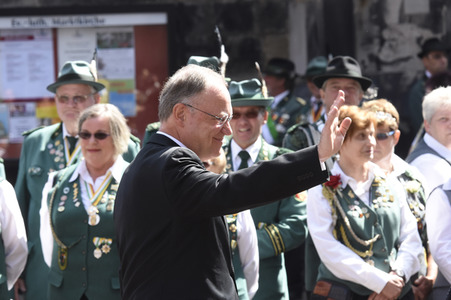 Kirchliche Trauung von Welfenprinz Ernst August und Ehefrau Ekaterina in Hannover