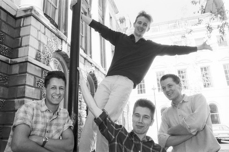 Photoshooting mit Del Amitri in London