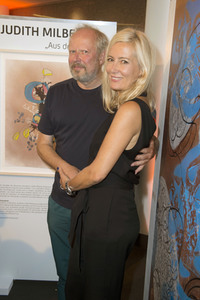 Vernissage 'Aus der Mitte' von Judith Milberg in Berlin