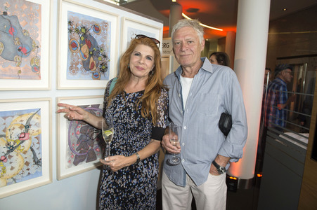 Vernissage 'Aus der Mitte' von Judith Milberg in Berlin