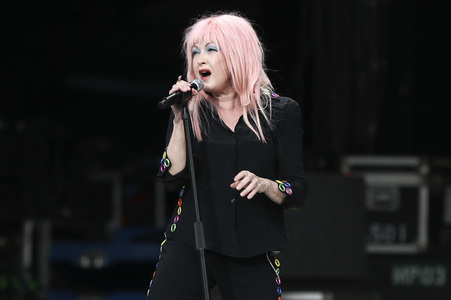 Konzert von Cyndi Lauper in Wantagh