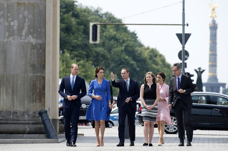Besuch des Herzogs und der Herzogin von Cambridge in Berlin