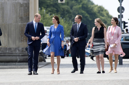 Besuch des Herzogs und der Herzogin von Cambridge in Berlin