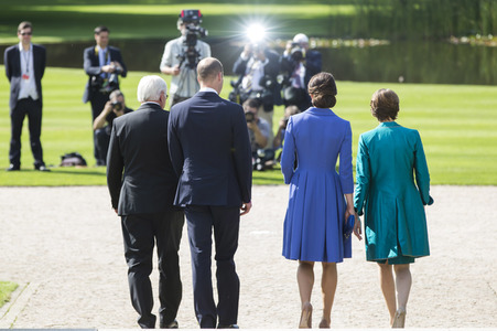 Besuch des Herzogs und der Herzogin von Cambridge in Berlin
