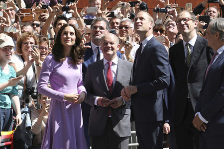 Besuch des Herzogs und der Herzogin von Cambridge in Hamburg