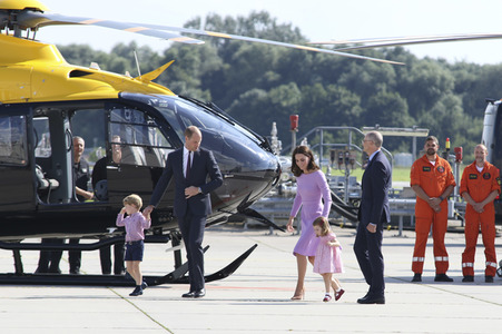 Besuch des Herzogs und der Herzogin von Cambridge in Hamburg
