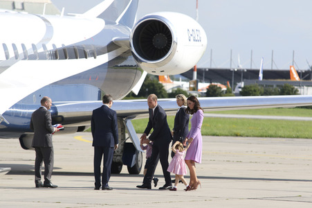 Besuch des Herzogs und der Herzogin von Cambridge in Hamburg