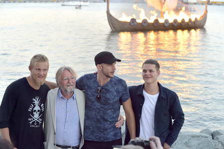 'Vikings' Beisetzungszeremonie auf der San Diego Comic-Con International 2017