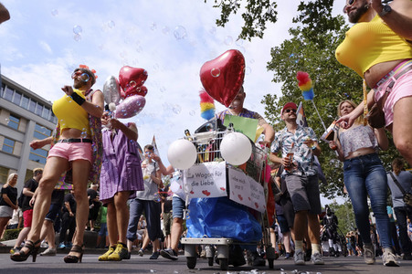 39. Christopher Street Day Parade in Berlin