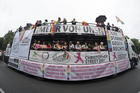 39. Christopher Street Day Parade in Berlin
