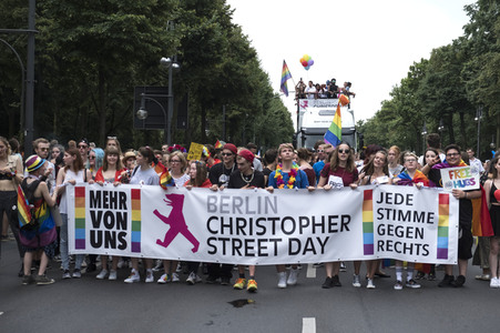 39. Christopher Street Day Parade in Berlin