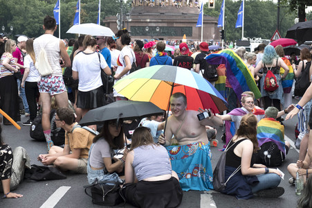 39. Christopher Street Day Parade in Berlin