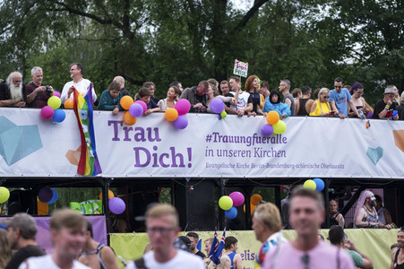 39. Christopher Street Day Parade in Berlin
