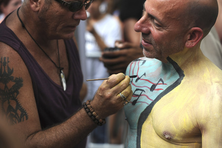 NYC Bodypainting Day in New York