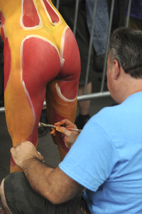 NYC Bodypainting Day in New York