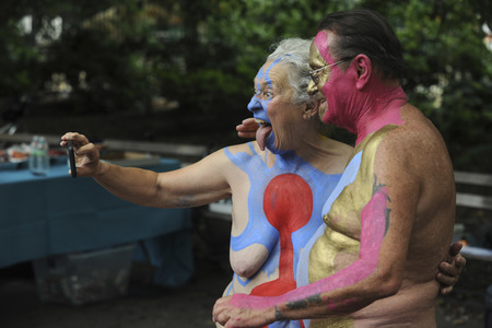 NYC Bodypainting Day in New York