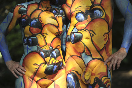 NYC Bodypainting Day in New York