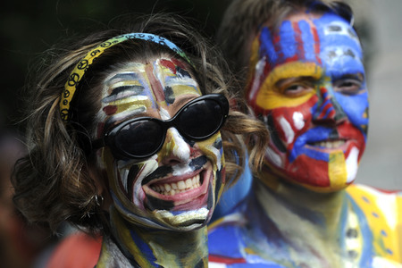 NYC Bodypainting Day in New York