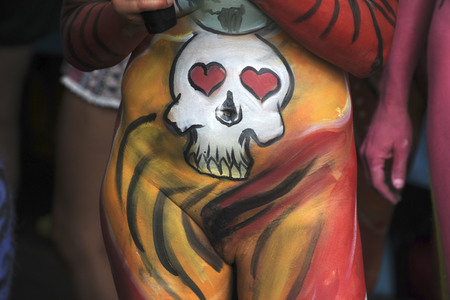 NYC Bodypainting Day in New York