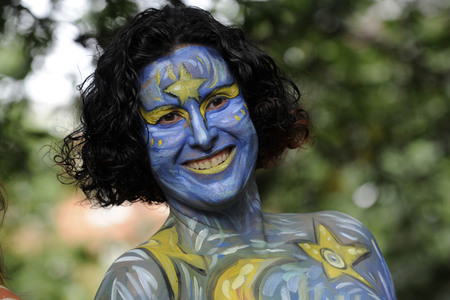 NYC Bodypainting Day in New York