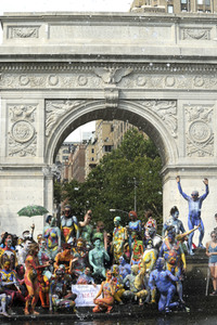 NYC Bodypainting Day in New York