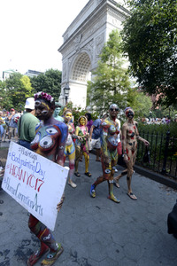 NYC Bodypainting Day in New York