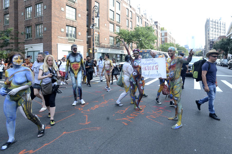 NYC Bodypainting Day in New York