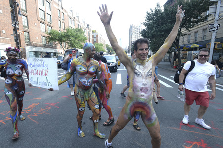 NYC Bodypainting Day in New York