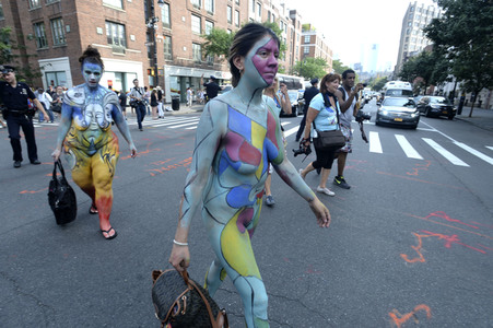 NYC Bodypainting Day in New York