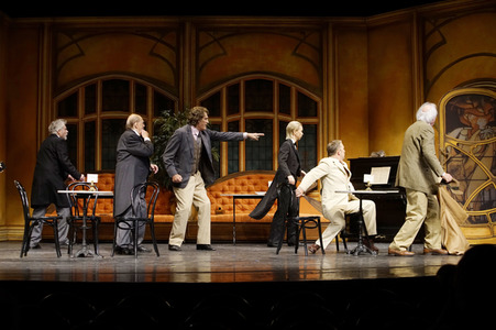 Theaterprobe 'Pension Schöller' in Berlin