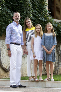 Photocall mit den spanischen Royals in Palma de Mallorca