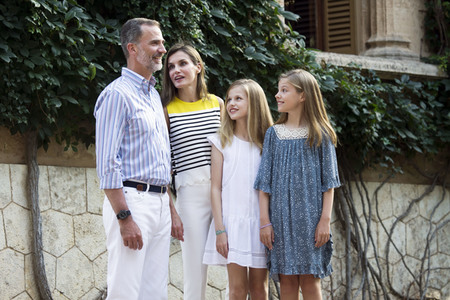 Photocall mit den spanischen Royals in Palma de Mallorca